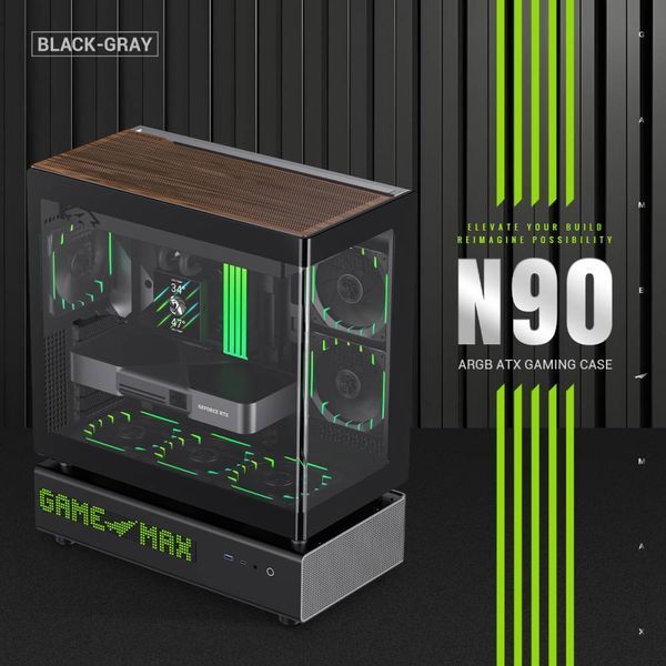 Корпус GameMax N90 Black 630528ua фото
