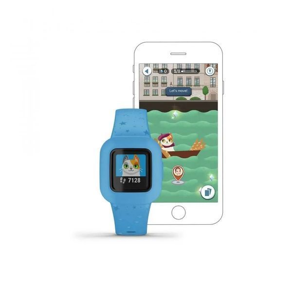 Фітнес-браслет Garmin Vivofit Jr. 3 Blue Stars (010-02441-02/22) 612744 фото