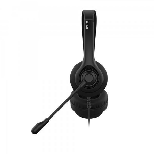 Наушники с микрофоном A4Tech HS-8i Black 579333ua фото