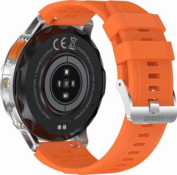 Смарт-годинник Gravity GT22-4 Orange 621777 фото