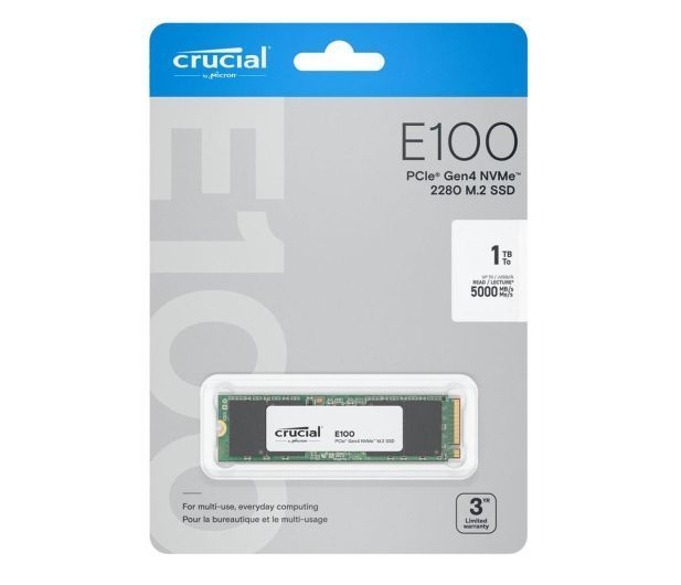 SSD накопичувач Crucial E100 1TB (CT1000E100SSD8) 569663ua фото