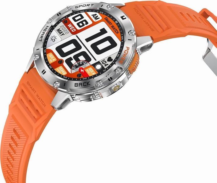 Смарт-годинник Gravity GT22-4 Orange 621777 фото