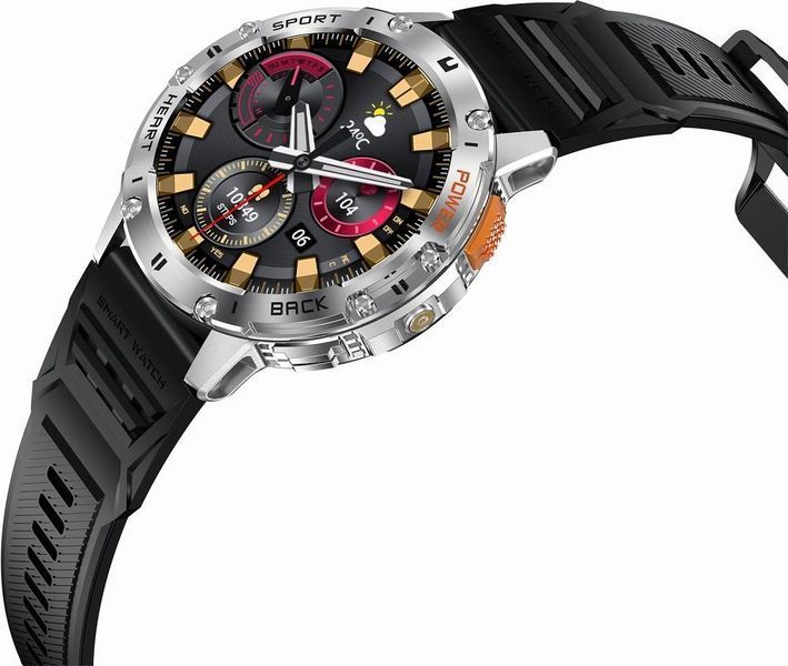Смарт-годинник Gravity GT22-4 Orange 621777 фото