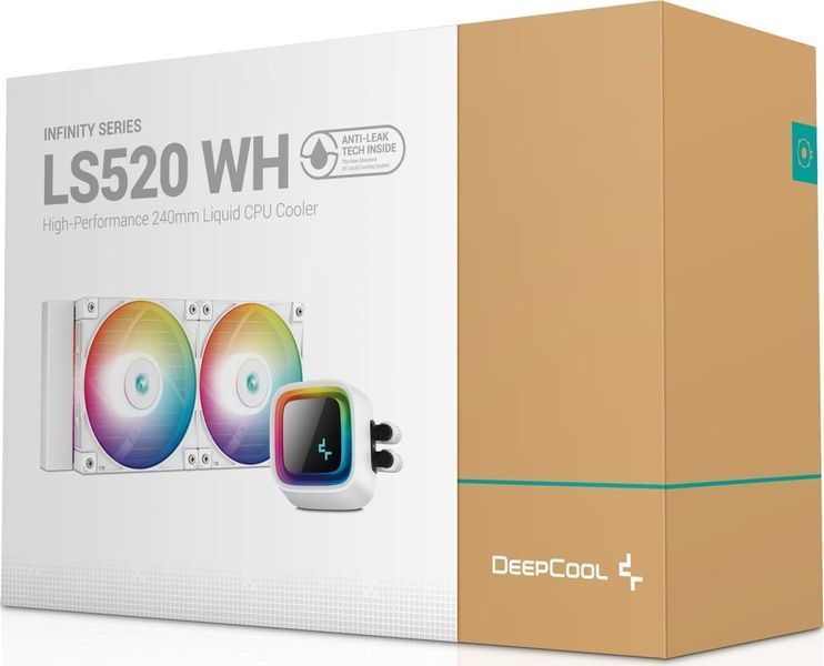 Водяне охолодження Deepcool LS520 WH (R-LS520-WHAMNT-G-1) 458457ua фото
