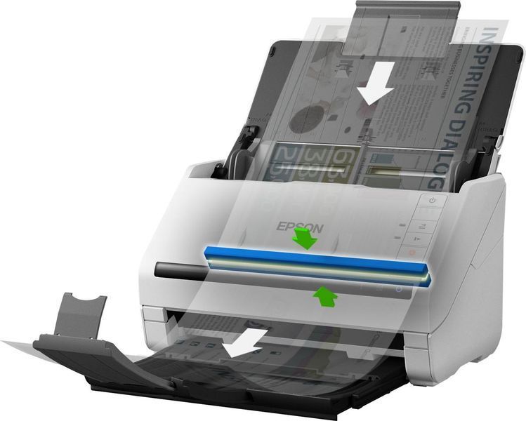 Протяжной сканер Epson WorkForce DS-530II (B11B261401) 341628ua фото