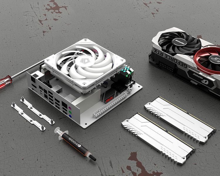 Вентилятор ID-Cooling NO-12015-XT ARGB Snow 577496ua фото