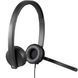Навушники з мікрофоном Logitech H570e Stereo USB-A Black (981-001430) 623459ua фото 2