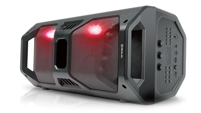 Портативна колонка Real-El X-757 Black (EL121600007) 580022ua фото