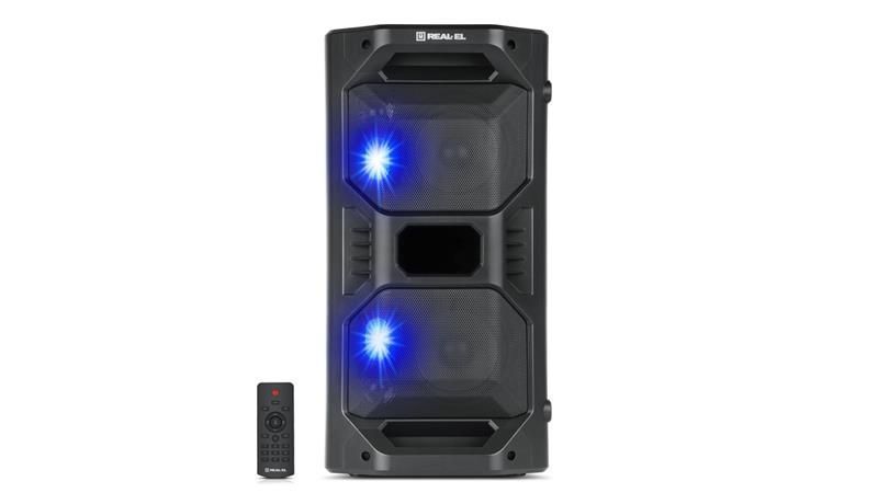 Портативна колонка Real-El X-757 Black (EL121600007) 580022ua фото
