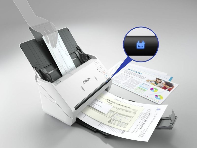Протяжной сканер Epson WorkForce DS-530II (B11B261401) 341628ua фото