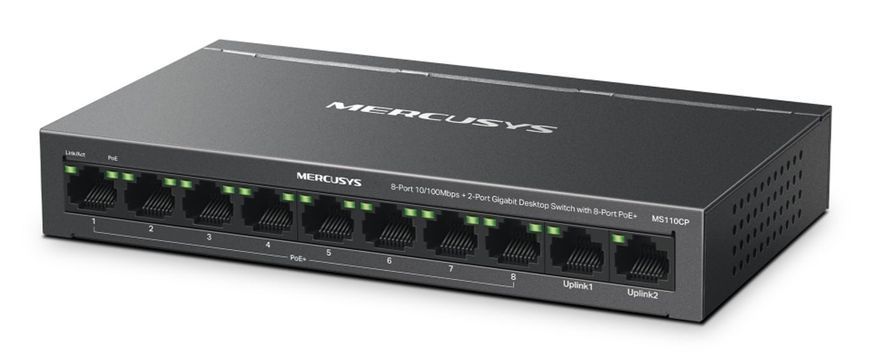 Комутатор керований Mercusys MS110CP 619951 фото