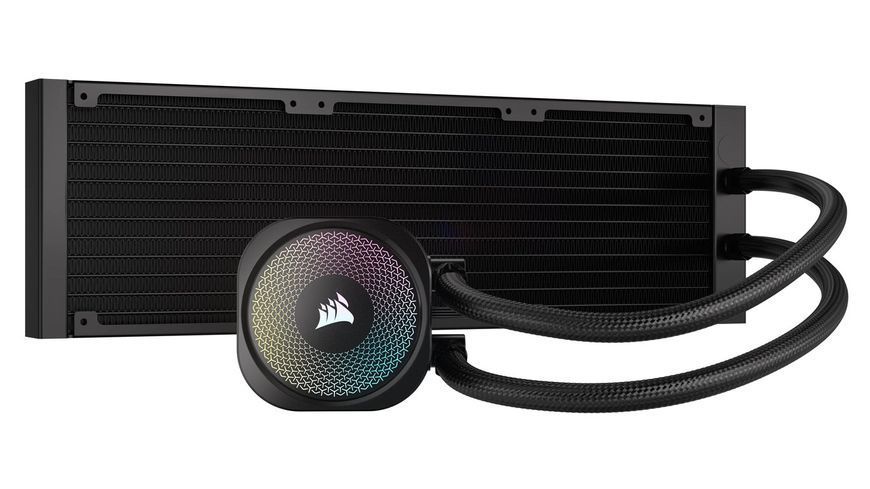 Водяное охлаждение Corsair Nautilus 360 RS ARGB Black (CW-9060093-WW) 531224ua фото