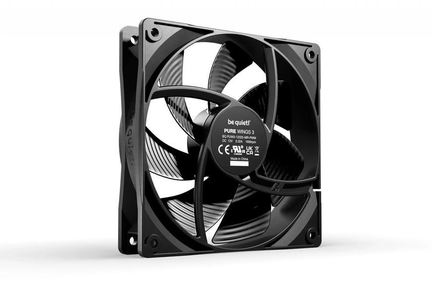 Вентилятор Be Quiet! Pure Wings 3 120mm PWM 3-Pack Black (BL141) 618865 фото