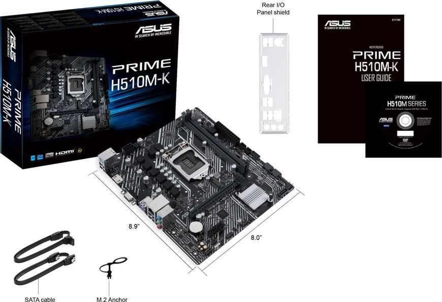 Материнская плата Asus Prime H510M-K 343102ua фото