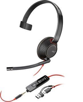 Навушники з мікрофоном Poly BlackWire 5210 Black (8X230AA) 507421ua фото