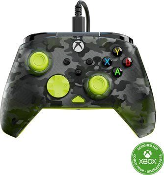 Геймпад Turtle Beach Rematch Core Wire XB Ghost Camo Black & Yellow (TBC-2001-75) 619332 фото