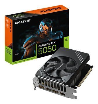 Видеокарта Gigabyte GeForce RTX 5050 D6 8G (GV-N5050D6-8GD) 619058 фото