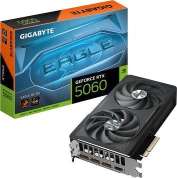 Видеокарта Gigabyte GeForce RTX 5060 Eagle OC 8G (GV-N5060EAGLE OC-8GD) 590655ua фото