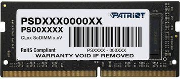 Оперативна пам'ять для ноутбуків Patriot 16 GB SO-DIMM DDR4 3200 MHz (PSD416G32002S) 441749 фото