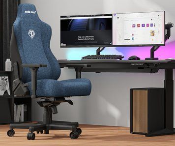 Комп'ютерне крісло для геймера Anda Seat Kaiser 3E XL Fabric Light Blue (AD23YC-XL-09-E-CF-E01) 619921 фото