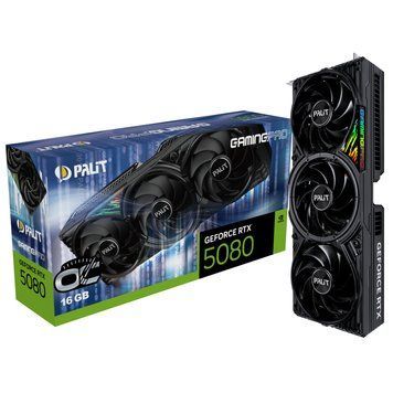 Видеокарта Palit GeForce RTX 5080 GamingPro OC (NE75080S19T2-GB2031A) 577651ua фото