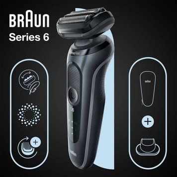 Электробритва мужская Braun Series 6 61-N1200s 619462 фото