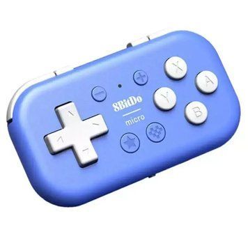 Геймпад 8BitDo Micro Bluetooth Blue 572334 фото