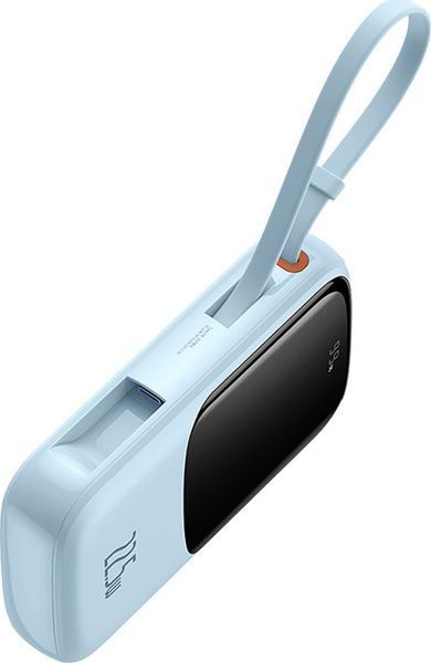 Внешний аккумулятор (павербанк) Baseus Qpow Pro+ 22.5W 10000mAh Blue (P10067101313) 619643 фото