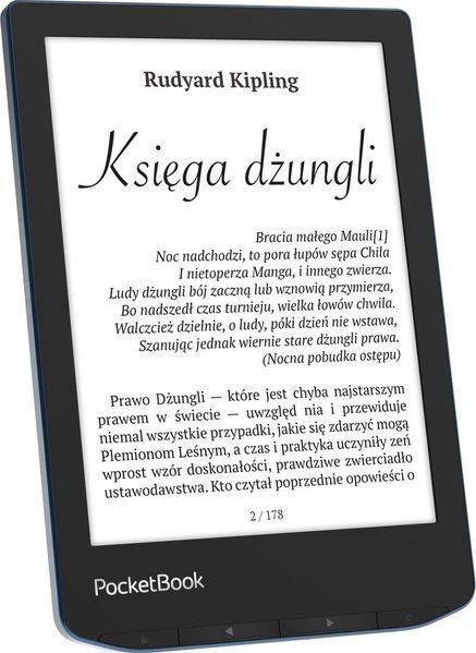 Электронная книга с подсветкой PocketBook 634 Verse Pro Azure (PB634-A-CIS, PB634-A-WW) 557236ua фото