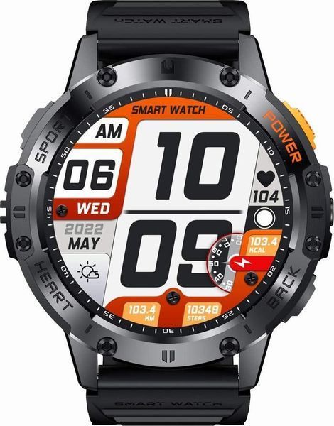 Смарт-часы Gravity GT22-5 Black 621778 фото