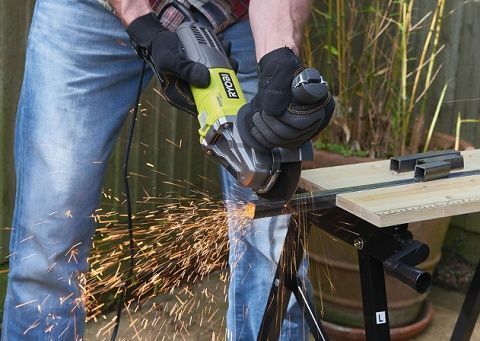 Болгарка (кутова шліфувальна) Ryobi RAG 800-125G 352483 фото