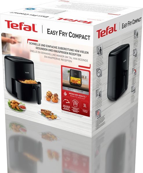Мультипечь (аэрофритюрница) Tefal Easy Fry Compact EY1458 534183 фото