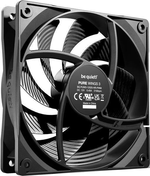 Вентилятор Be Quiet! Pure Wings 3 120mm PWM High-Speed 3-Pack Black (BL140) 618866 фото