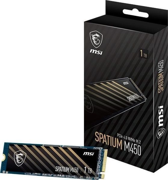 SSD накопичувач MSI Spatium M450 V1 1 TB (S78-440L0M0-P83) 567784ua фото