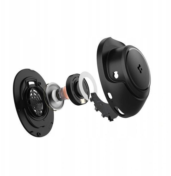 Наушники с микрофоном Spigen SA2403 ANC Pro Black 620897 фото