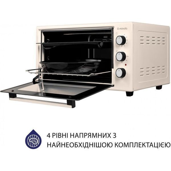 Духовка настольная Minola FOE 3714 IV 531001ua фото