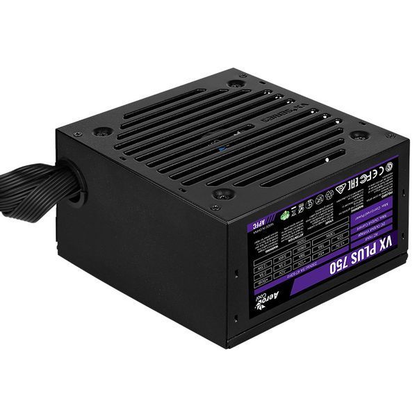 Блок живлення Aerocool VX Plus Stealth 750W (ACPN-VS75AEY.12) 622603ua фото