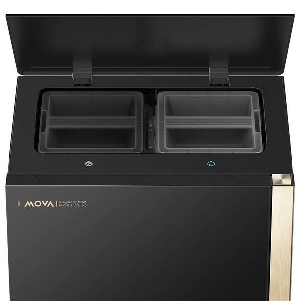 Робот-пылесос с влажной уборкой Mova Mobius 60 Black-EUA (RLV83LE) 623711ua фото