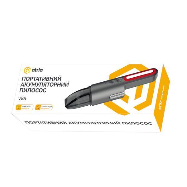 Ручний пилосос / Автомобільний пилосос Atria V8S 630799ua фото