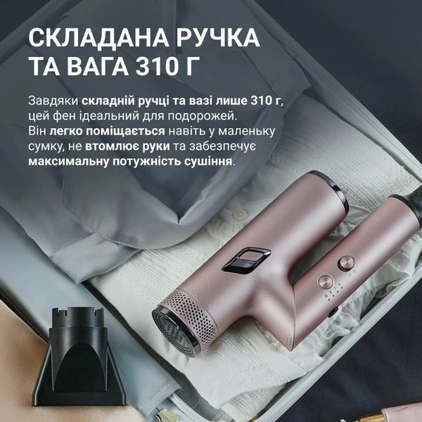 Фен дорожный Rowenta Nano Foldable HY8530E0 623812ua фото