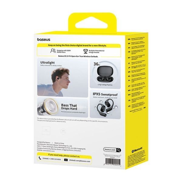 Навушники TWS Baseus Eli 2i Fit Black (A0102604) 627230ua фото