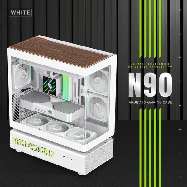 Корпус GameMax N90 White 630529ua фото