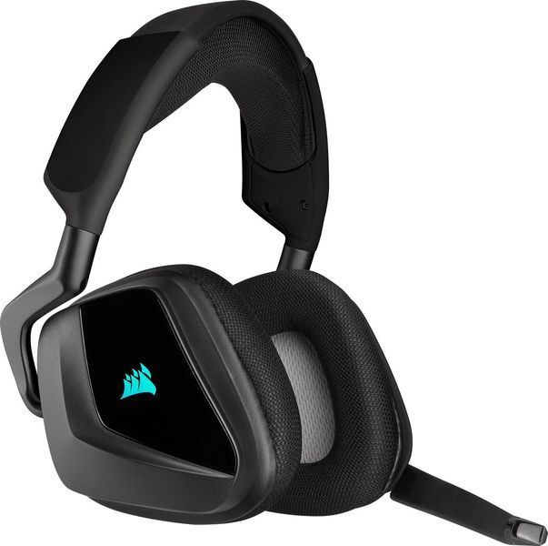 Навушники з мікрофоном Corsair Void RGB Elite Wireless Carbon (CA-9011201) 326428ua фото