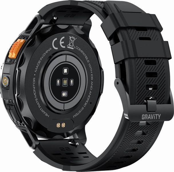 Смарт-часы Gravity GT22-5 Black 621778 фото