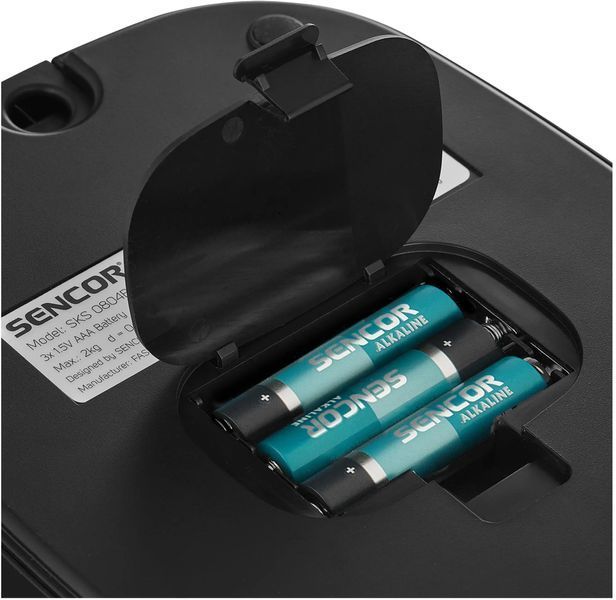 Весы кухонные электронные Sencor SKS 0804BK 512488ua фото