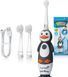 Електрична зубна щітка Brush-Baby WildOnes Penguin Grey 556666 фото 1