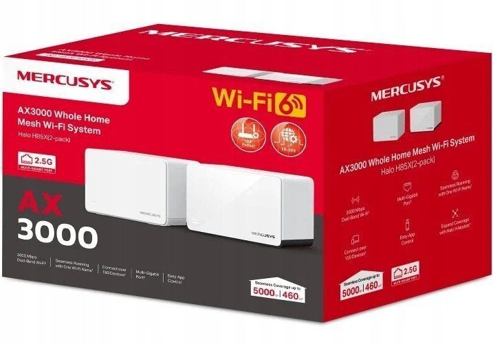 Mesh-система Mercusys Halo H85X (2-pack) 618496 фото