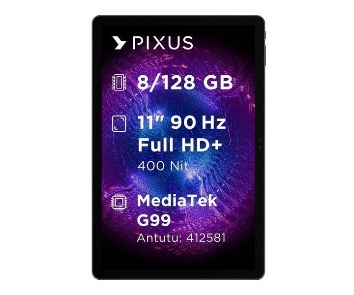 Планшет Pixus Titan 8/128GB LTE Gray 623560ua фото