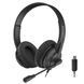 Навушники з мікрофоном A4Tech HU-10 Black 579334ua фото 1