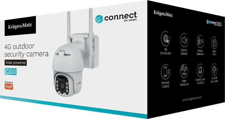 IP-камера видеонаблюдения Kruger&Matz Connect C100 (KM2214.1) 564970 фото